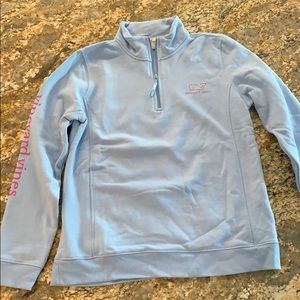 Vineyard Vines Blue Quarter Zip